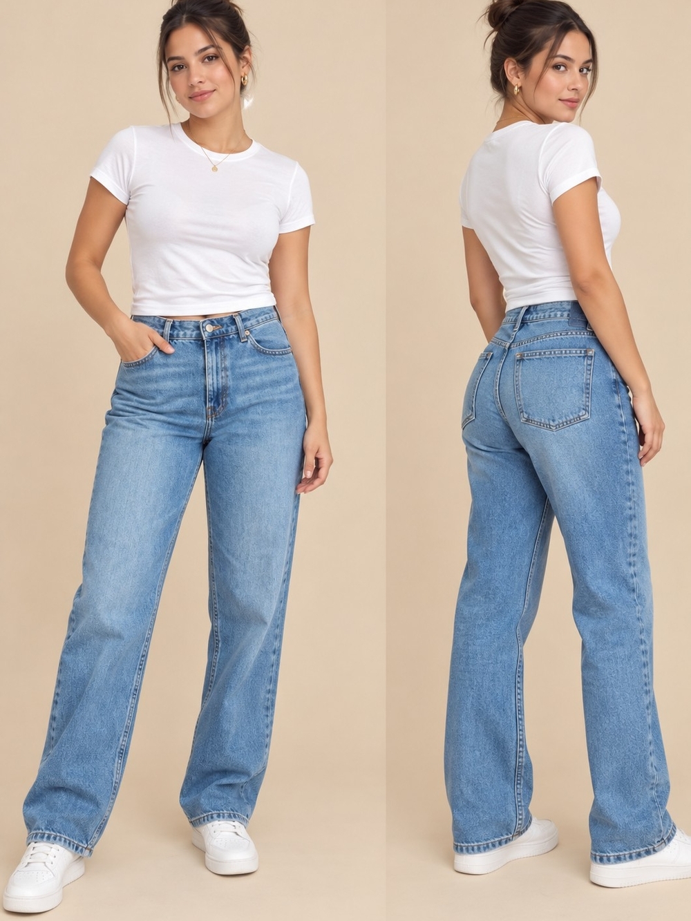 Parker Light Blue Boyfriend Jeans